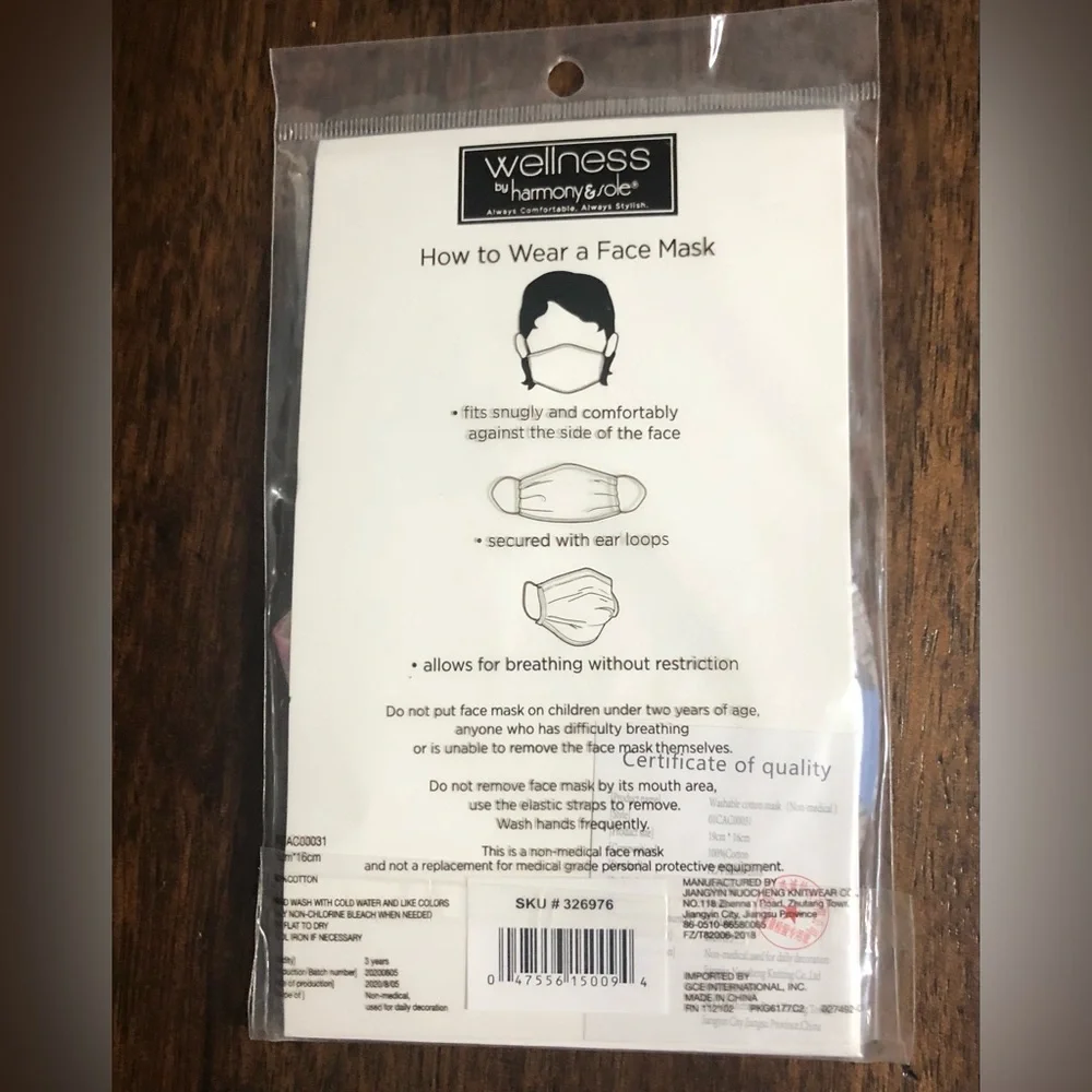3Pack Children face’s mask 2ply secure ear loops dog cats graphics. OSFM